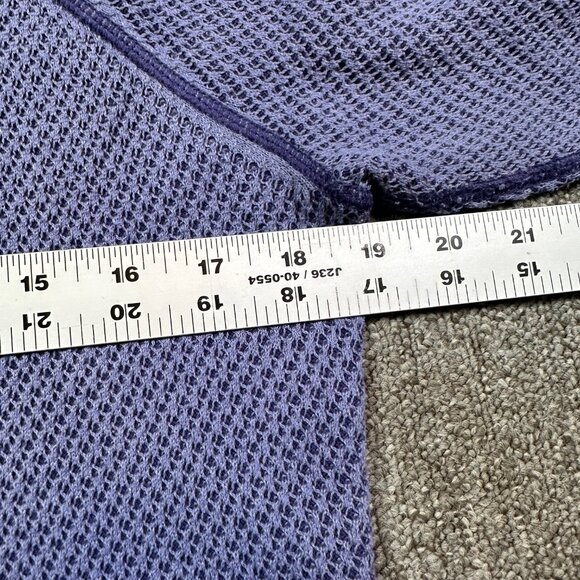 Title Nine Purple Hoodie Cotton Blend Sweatshirt Sweater Women's Size Medium - Picture 3 of 6